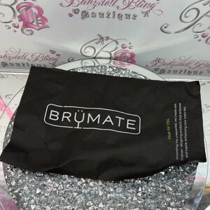 BrüMate bag reusable Black Logo travel bag cup protector